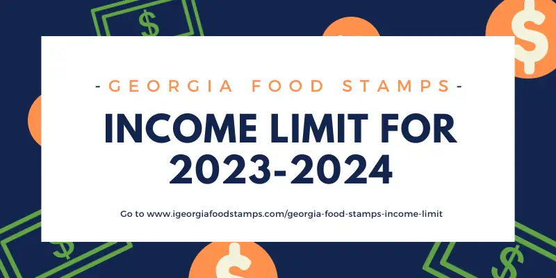 Georgia Food Stamps Income Limit for 2024 Georgia Food Stamps Help