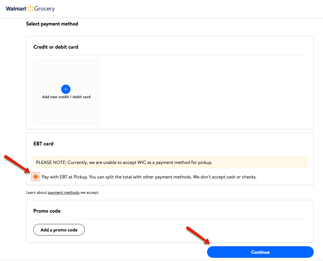 How to Use SNAP EBT Online at Walmart - Food Stamps Now
