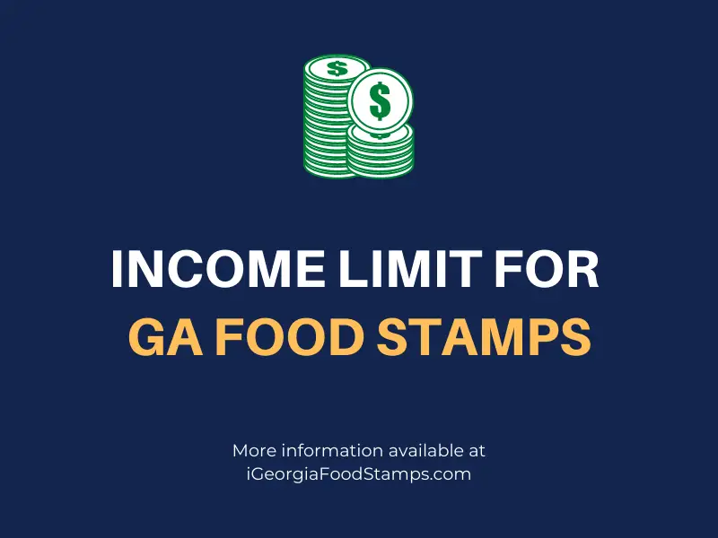 Income Limit For GA Food Stamps 2024 Georgia Food Stamps Help