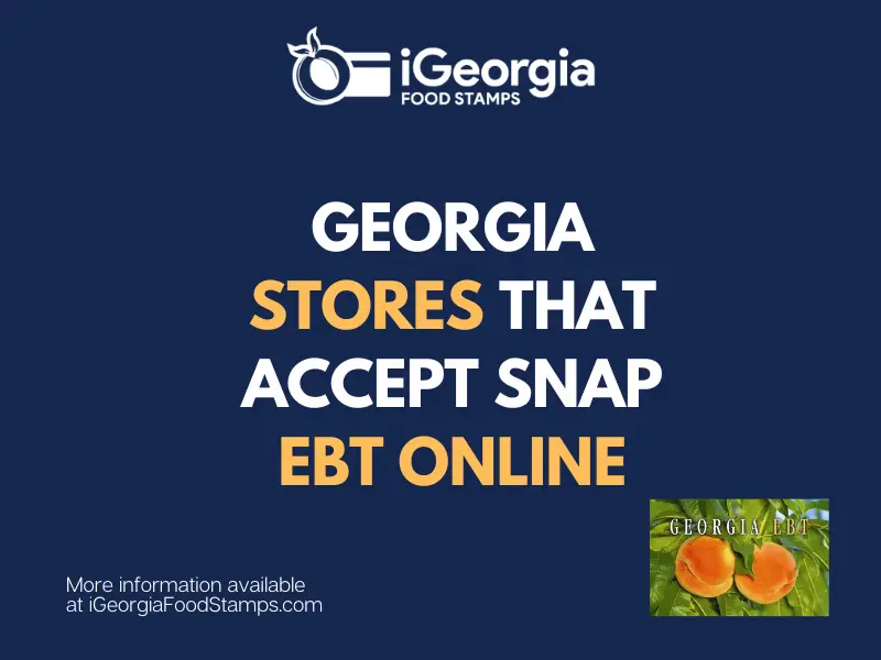 Stores that accept EBT online in Food Stamps Help