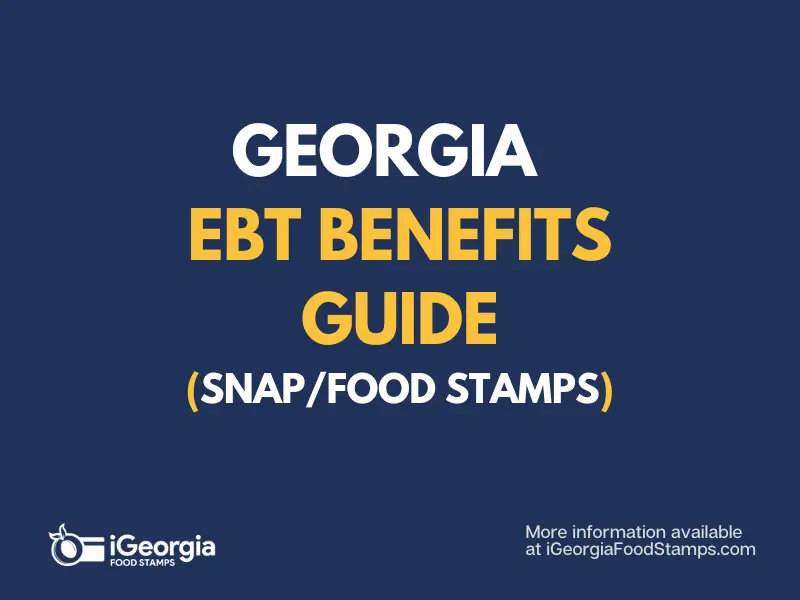 EBT In Georgia Georgia Food Stamps Help