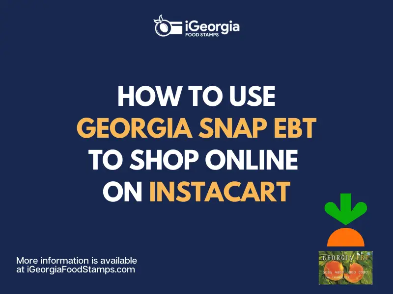 stores that accept EBT on Instacart Food Stamps Help
