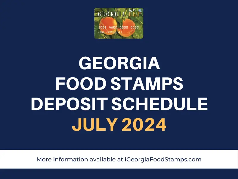 SNAP Payment Schedule for July 2024 Food Stamps Help